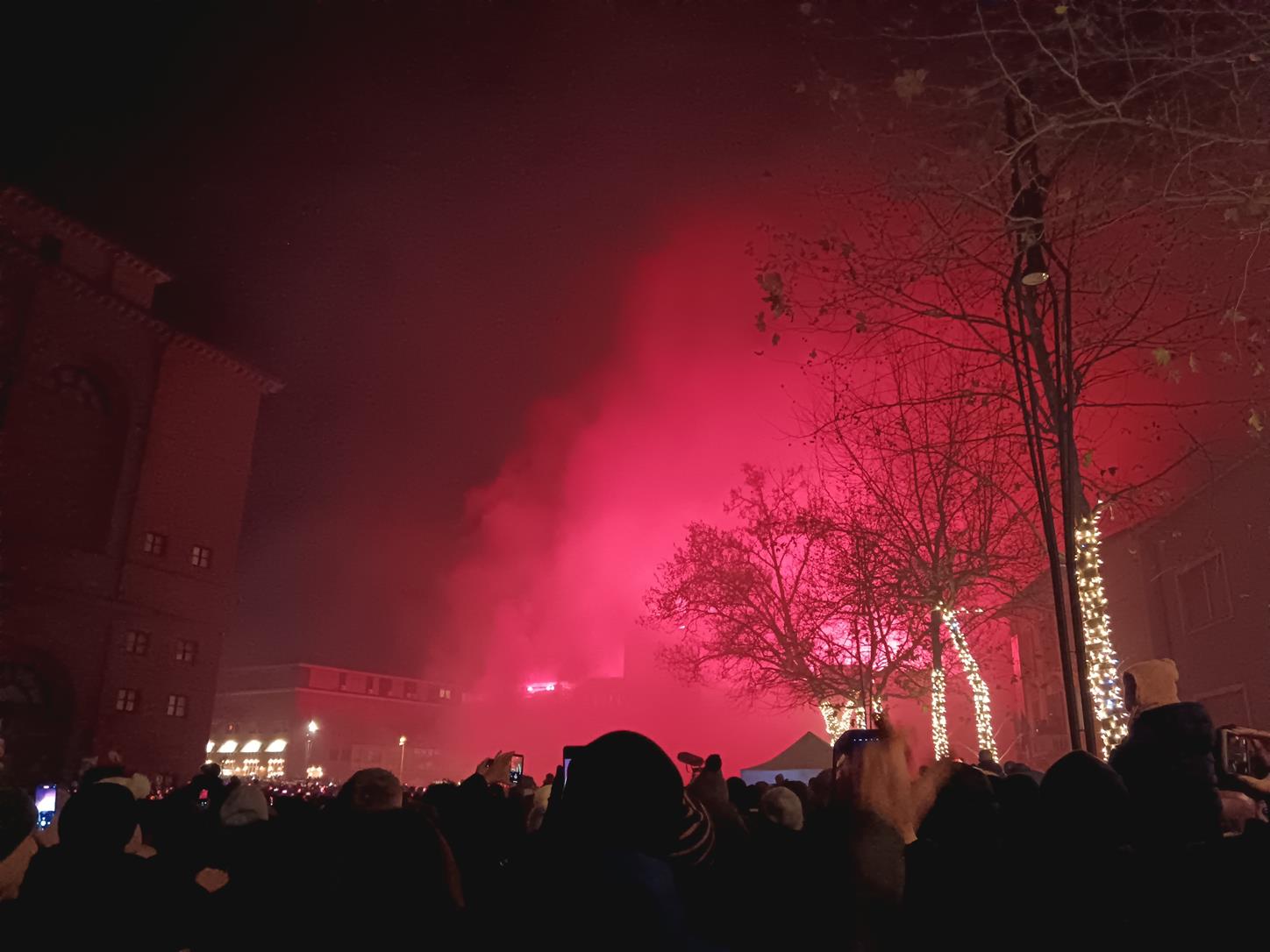 Fireworks at Castle