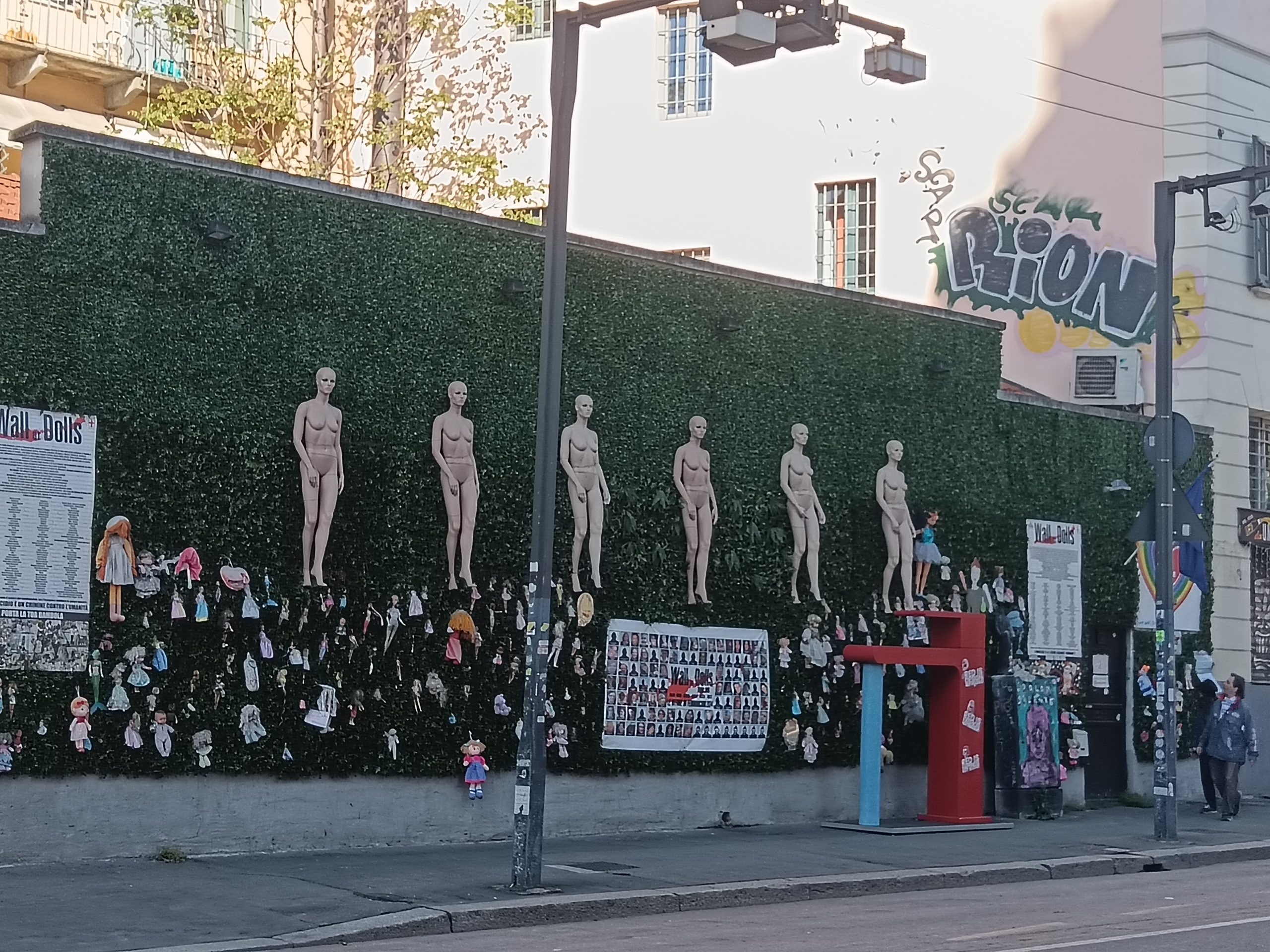 Wall of Dolls
