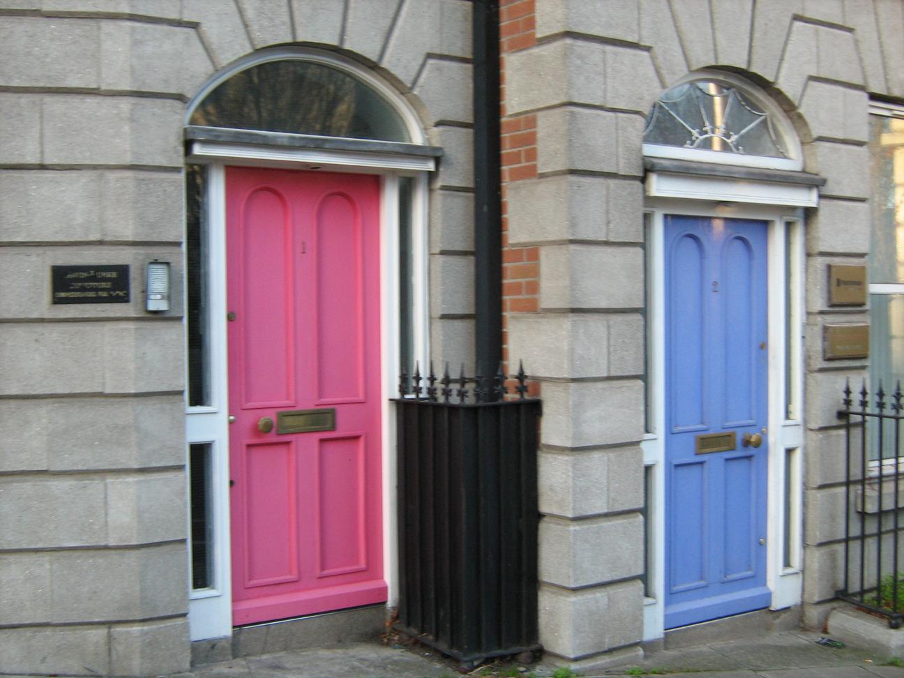 Dublin Colorful Doors