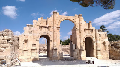 Jerash the oval hole